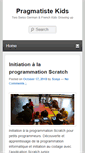 Mobile Screenshot of pragmatiste.com